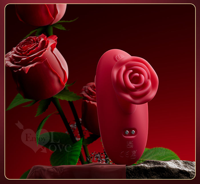 Erocome Rose Pluse With 10 Flapping Modes Red (Limited Period Sale)