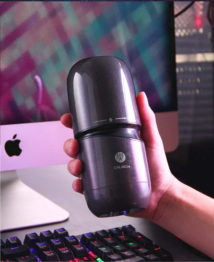 Galaku Little Cannon Rotating Suck Vibrating App-Controlled Cup