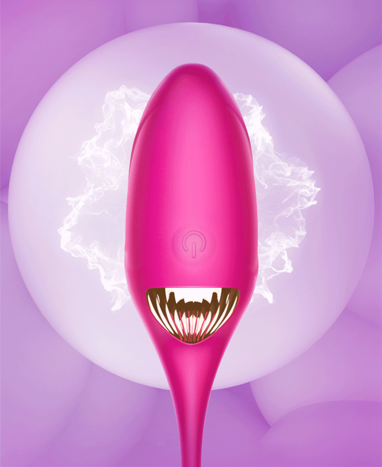 Erocome Grus Vibrating Egg with Remote Control Deep Rose