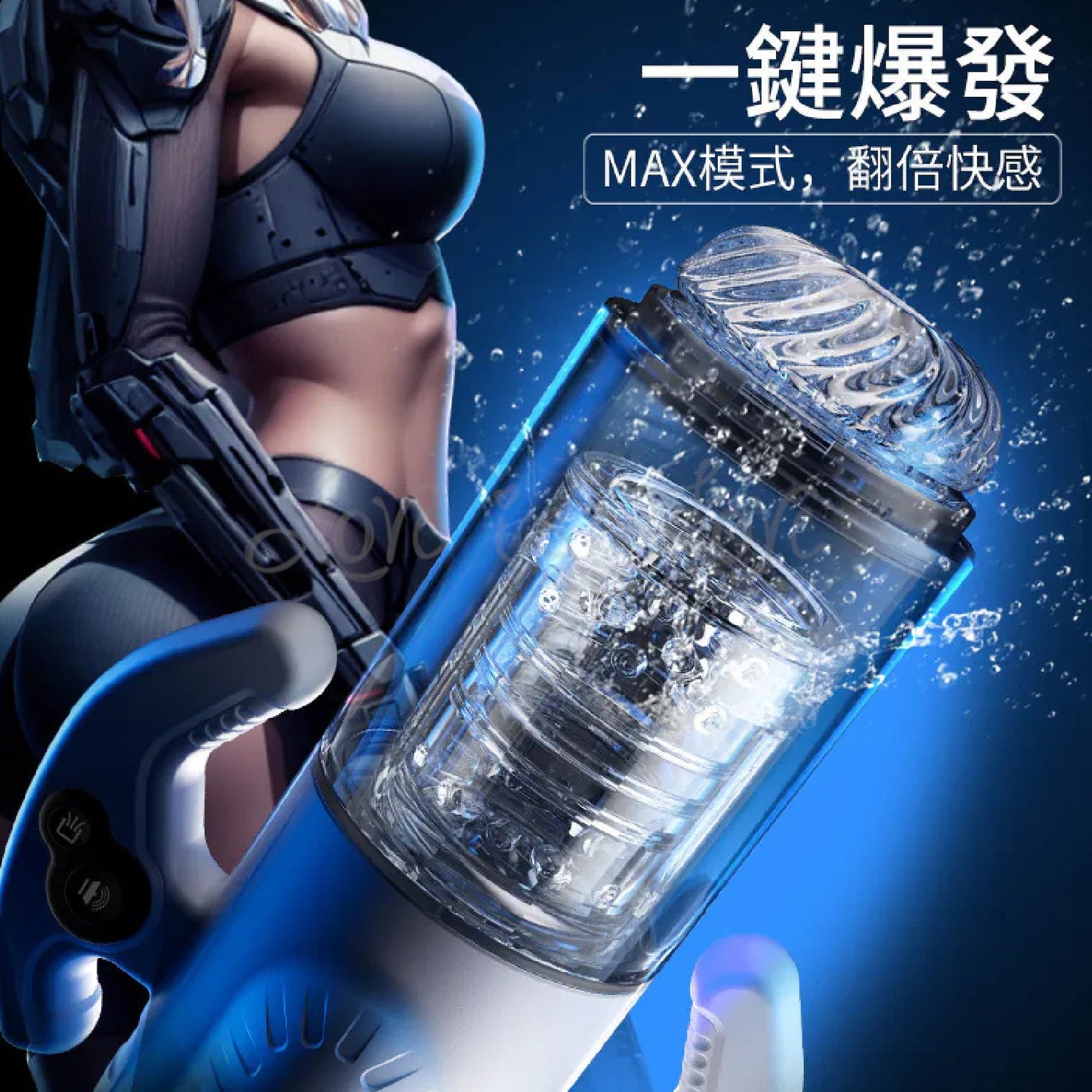 Erocome Gemini Thrusting and Suction Machine