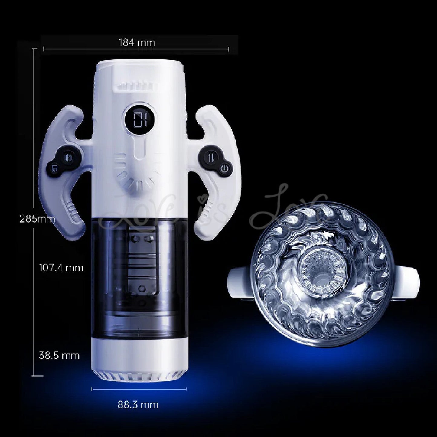 Erocome Gemini Thrusting and Suction Machine