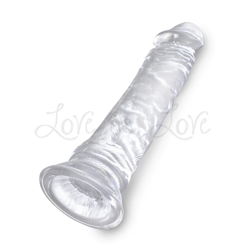 King Cock Clear 8 Inch Cock