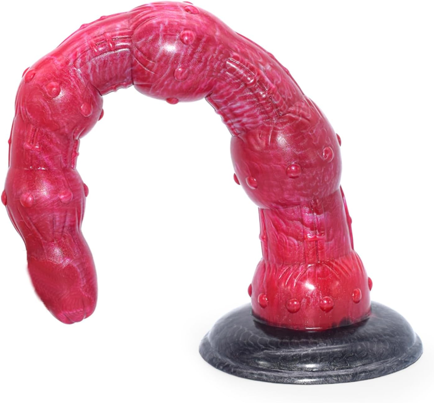 Aula Extra Long Fantasy Silicone Anal Dildo with Suction Cup 13.5 Inch