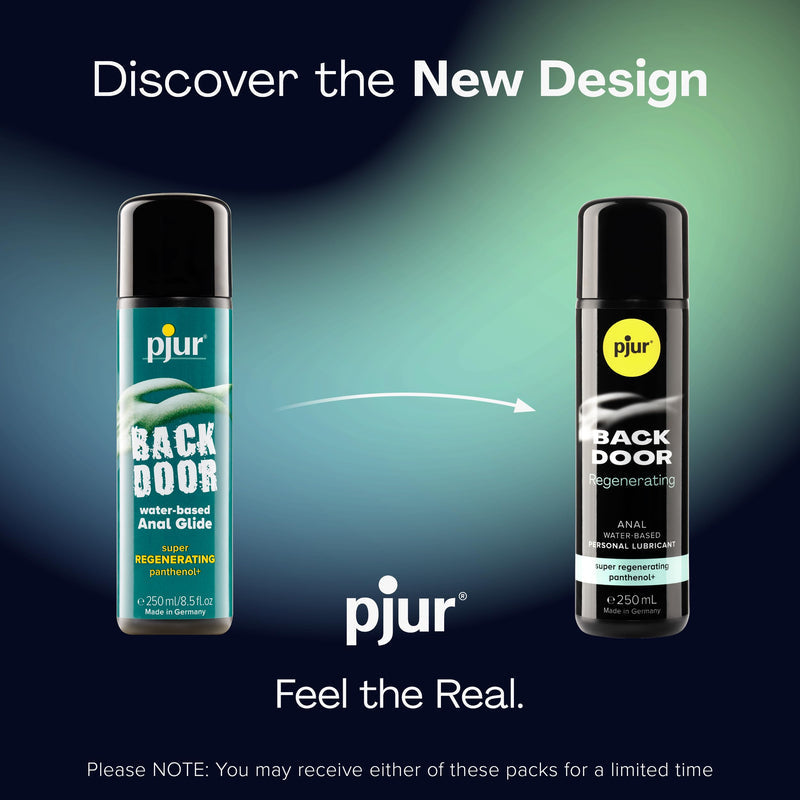 Pjur Back Door Water-Based Anal Glide Super Regenerating Panthenol Plus 30ml or 100ml or 250ml  (All In New Packaging)