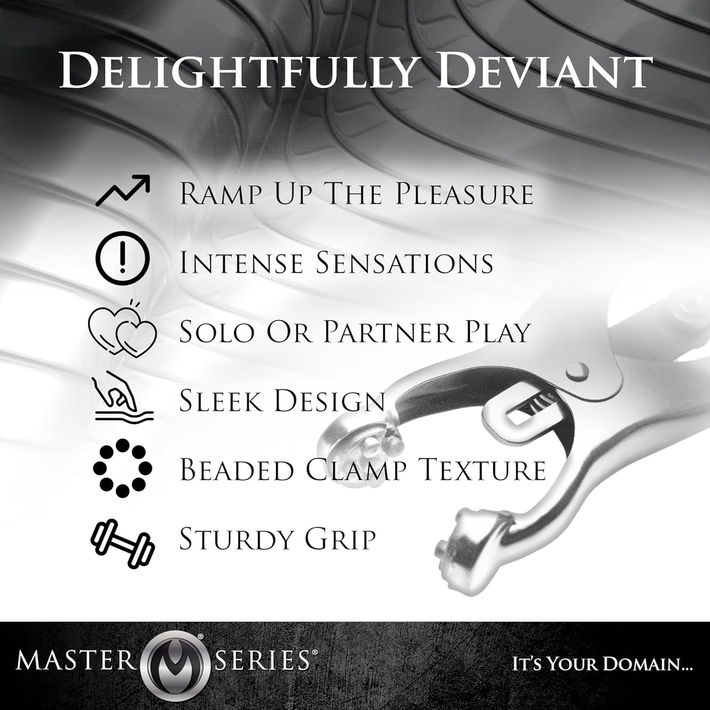 Master Series Tower of Pain Nipple Clamps