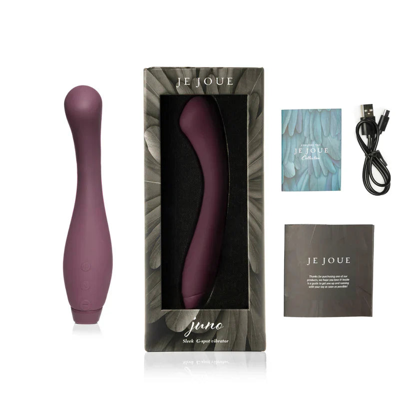 Je Joue Juno Sleek Silicone G-Spot Vibrator Purple