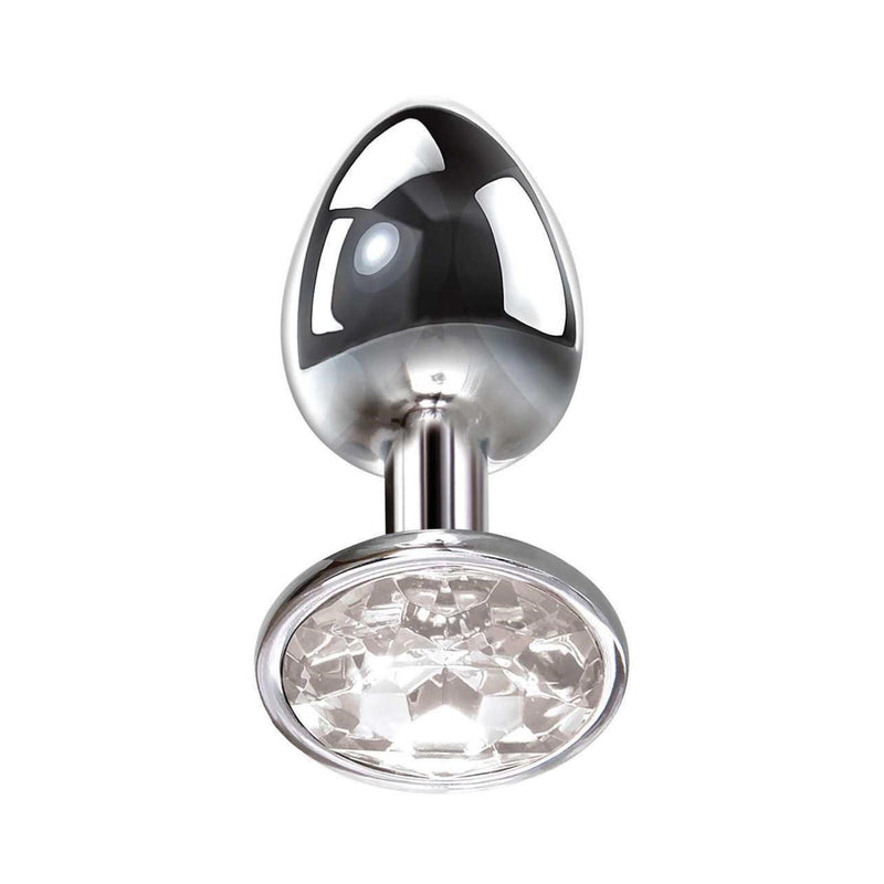 Adam & Eve Clear Gem Anal Plug