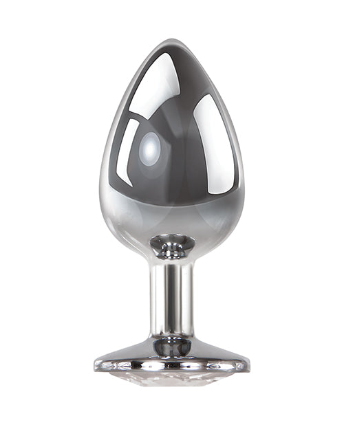 Adam & Eve Clear Gem Anal Plug