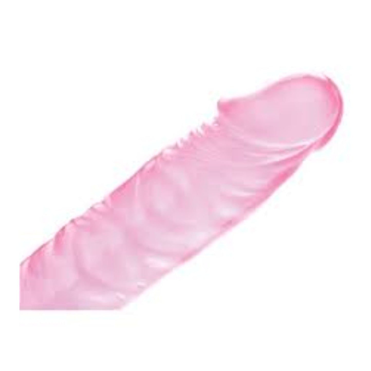 Adam & Eve Jelly Slim Dildo Pink 6 Inch