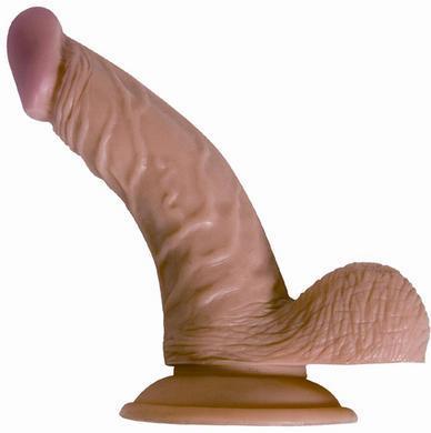 Nasstoys Real Skin All American Whoppers Vibrating 7 Inch Dildo with Balls