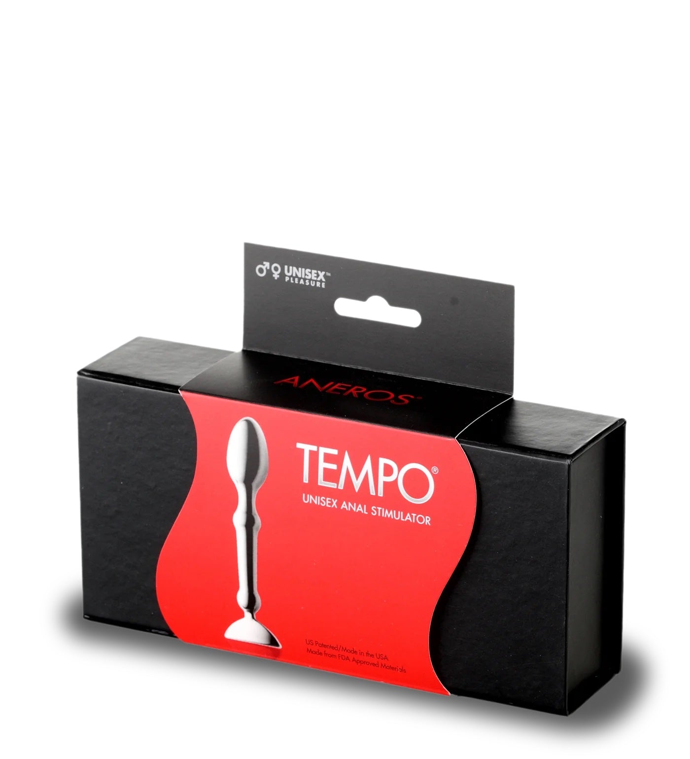 Aneros Tempo Unisex Stainless Steel Anal Stimulator [Authorized Dealer]