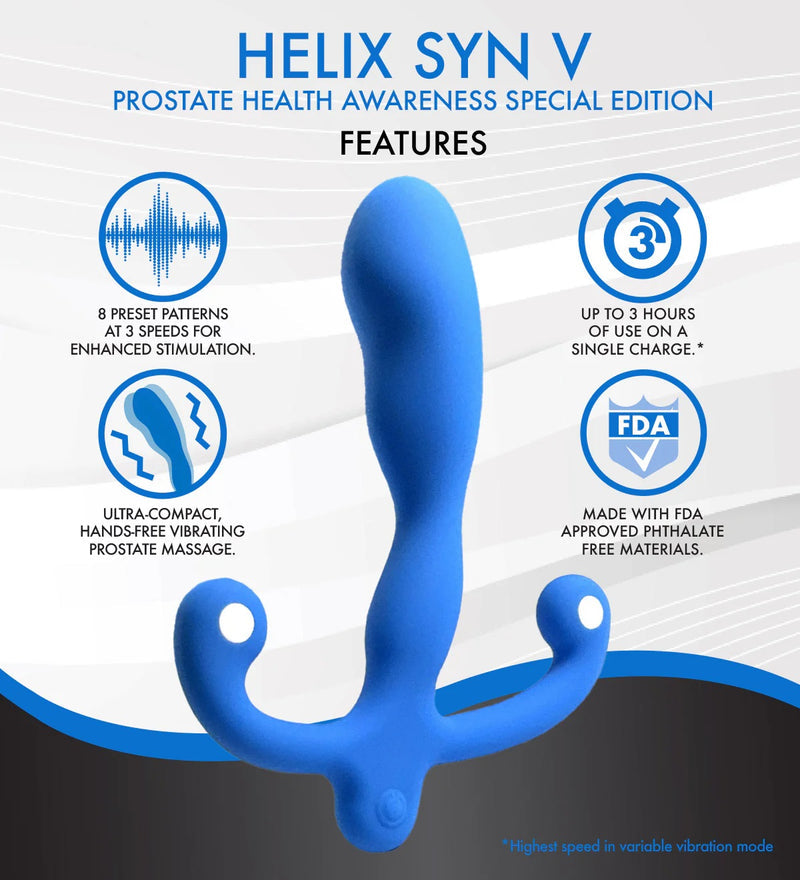 Aneros Helix Syn V Vibrating Prostate Stimulator [Authorized Dealer](Limited Period Sale)