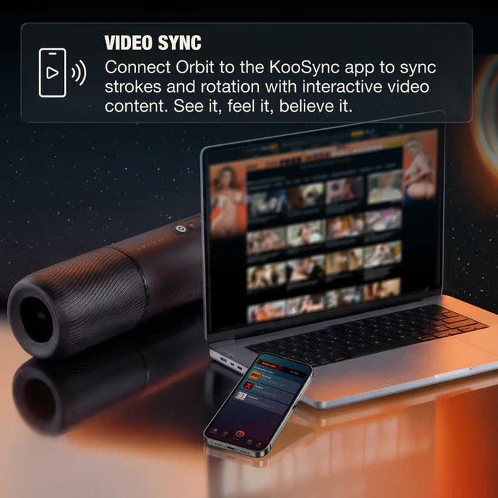 Arcwave Orbit App-Controlled 360�� Rotating Male Stroker
