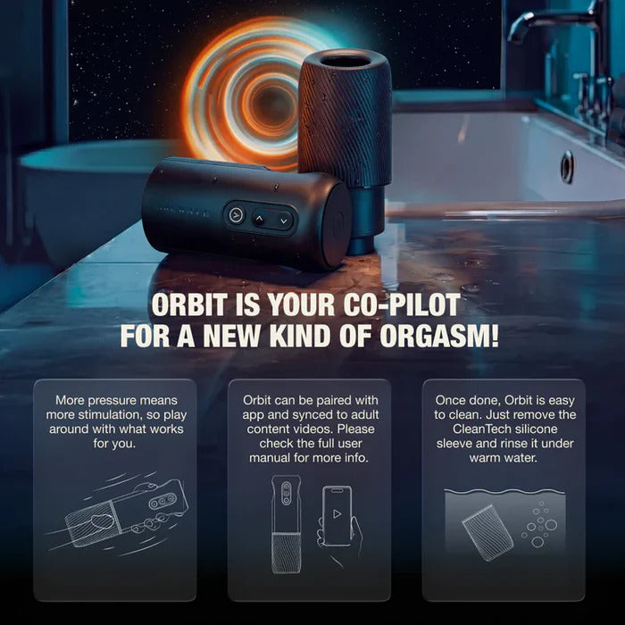 Arcwave Orbit App-Controlled 360�� Rotating Male Stroker