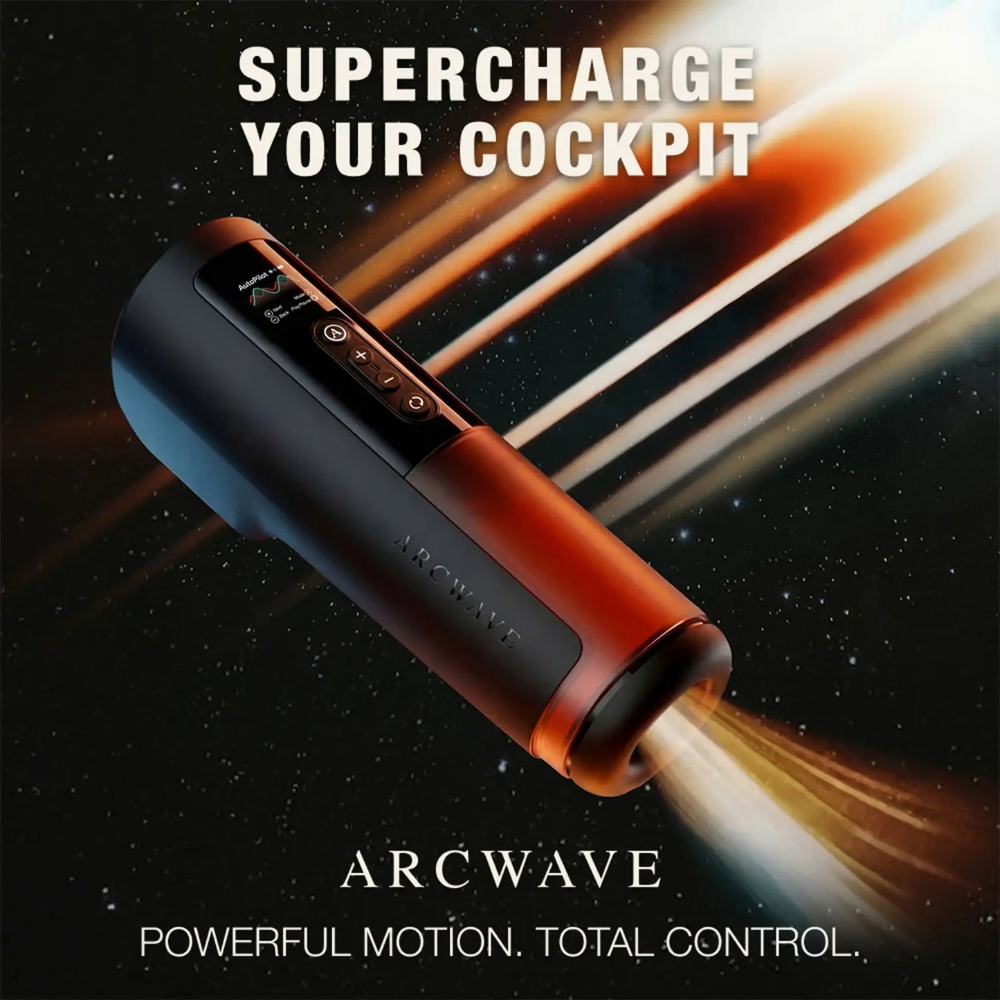 Arcwave Thruster App-Controlled Thrusting and Rotating Male Stroker