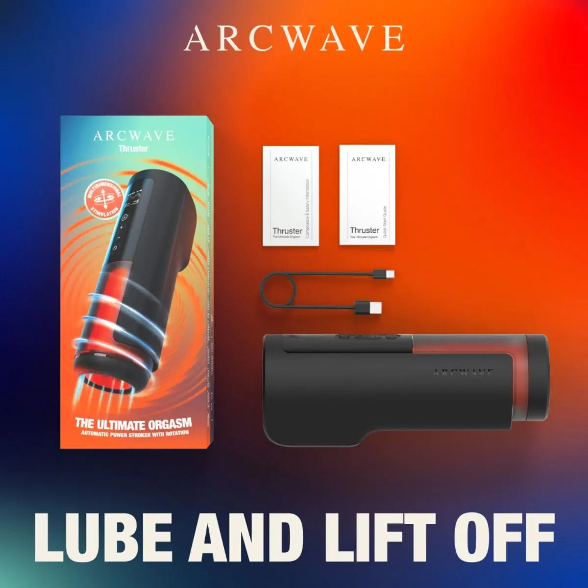Arcwave Thruster App-Controlled Thrusting and Rotating Male Stroker