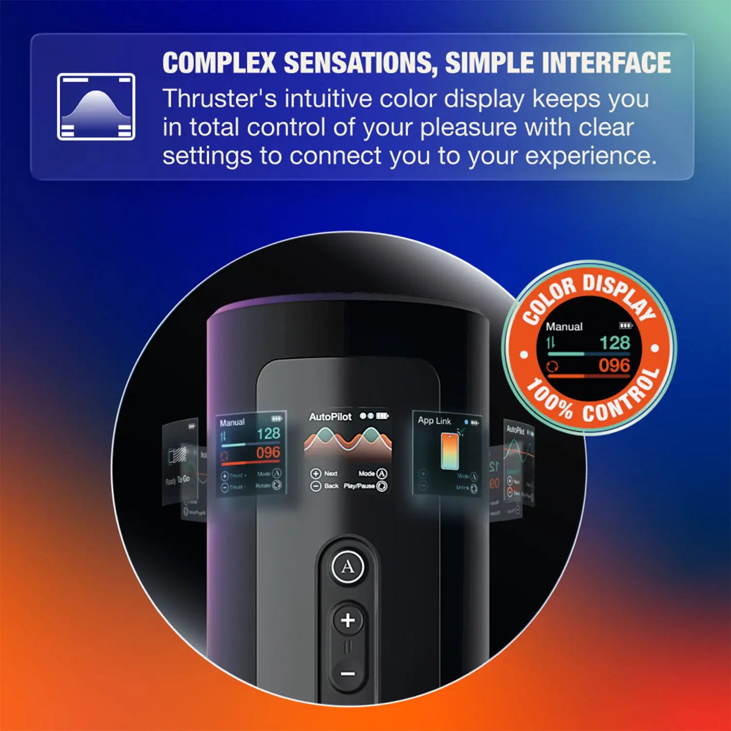 Arcwave Thruster App-Controlled Thrusting and Rotating Male Stroker