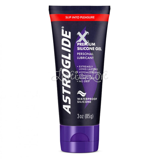 Astroglide X Premium Silicone Gel Lubricant 3 FL OZ 85 G