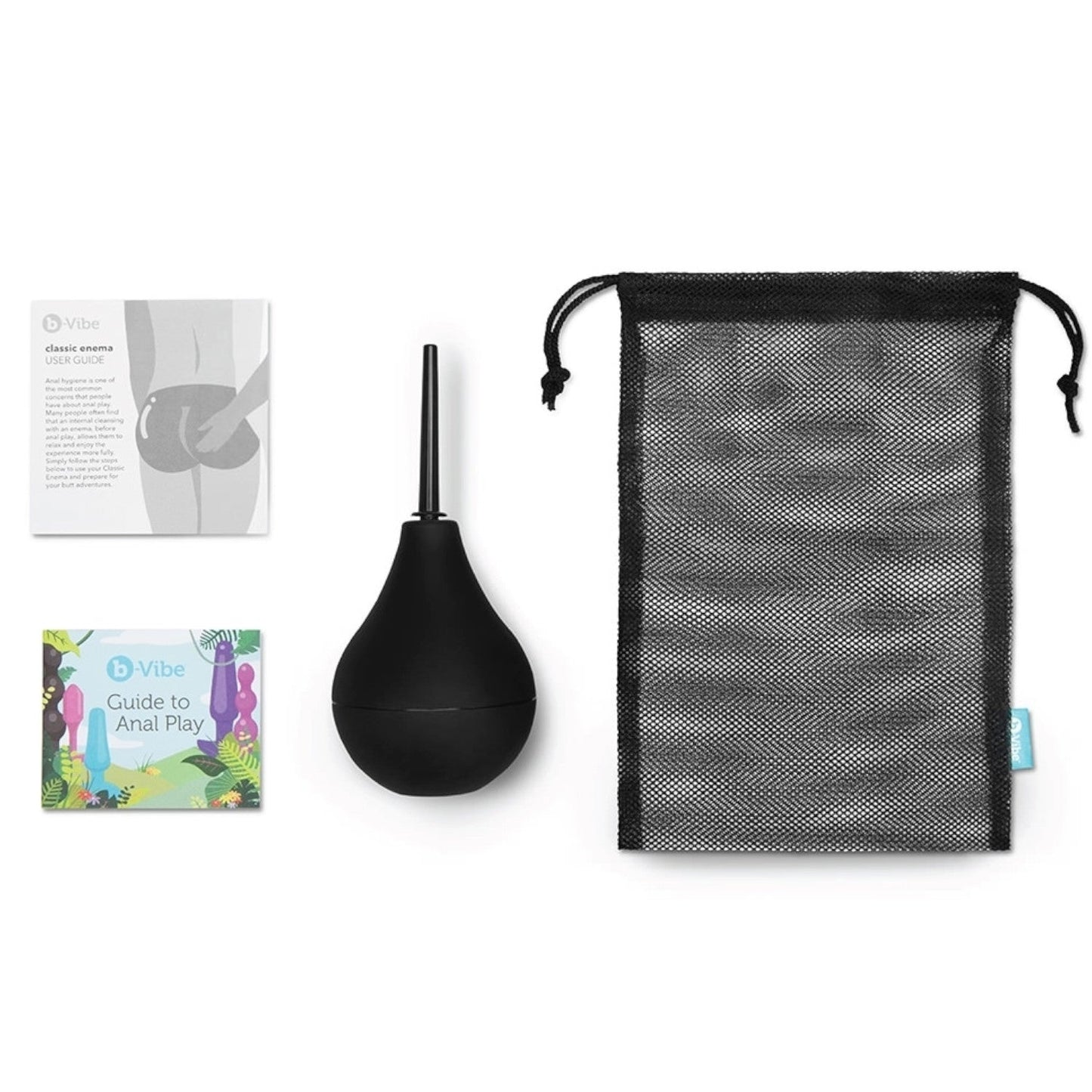 B-vibe Classic Enema Bulb Set