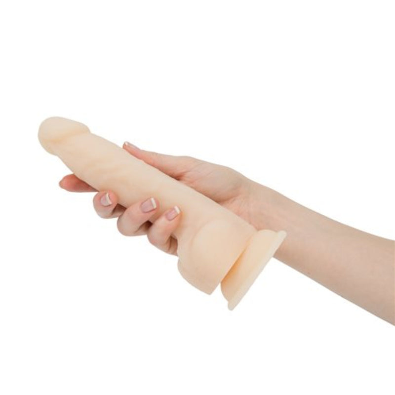 BMS Factory Naked Addiction Rotating & Vibrating 8 Inch Dong Vanilla