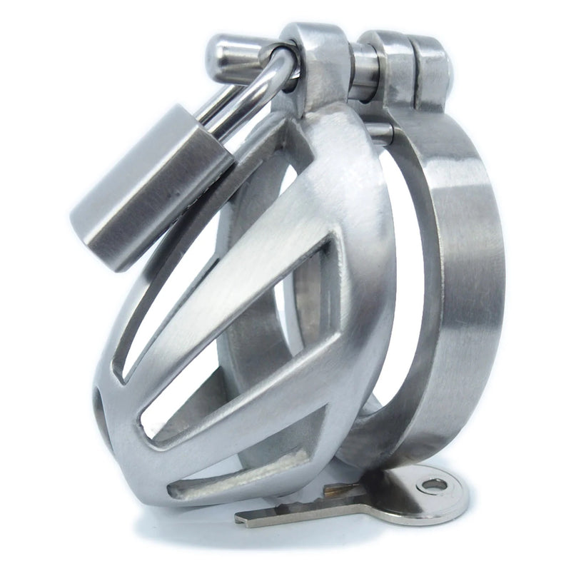 BON4Micro Very Small Stainless Steel Chastity Cage (Best Seller)