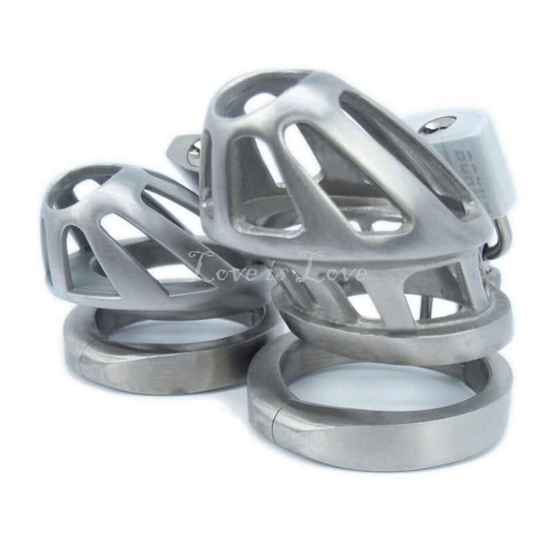 BON4MPlus Small Male Chastity Series (BON4Micro & BON4M) - Stainless Steel