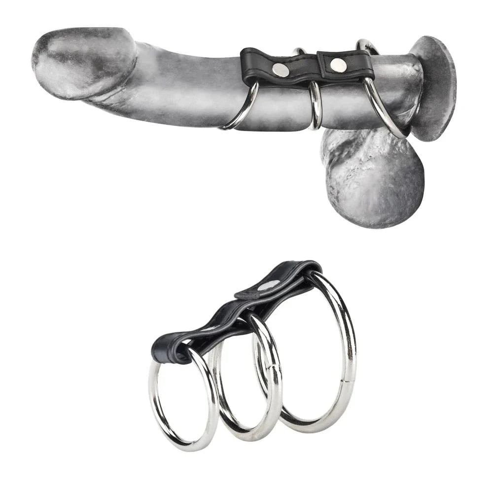 Blueline C&B Gear 3 Ring Gates of Hell Cock Ring [SALE*]