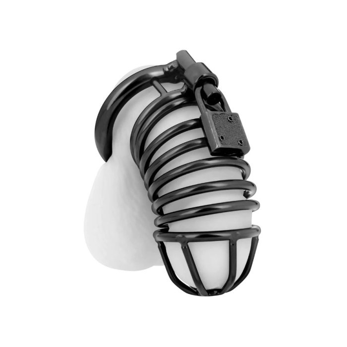 Blueline C&B Deluxe Chastity Device Metal Cock Cage