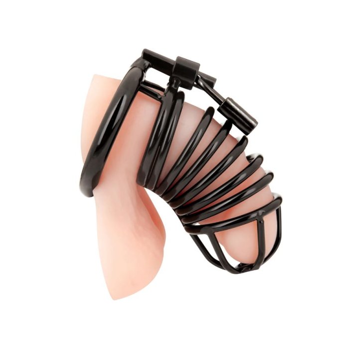Blueline C&B Deluxe Chastity Device Metal Cock Cage