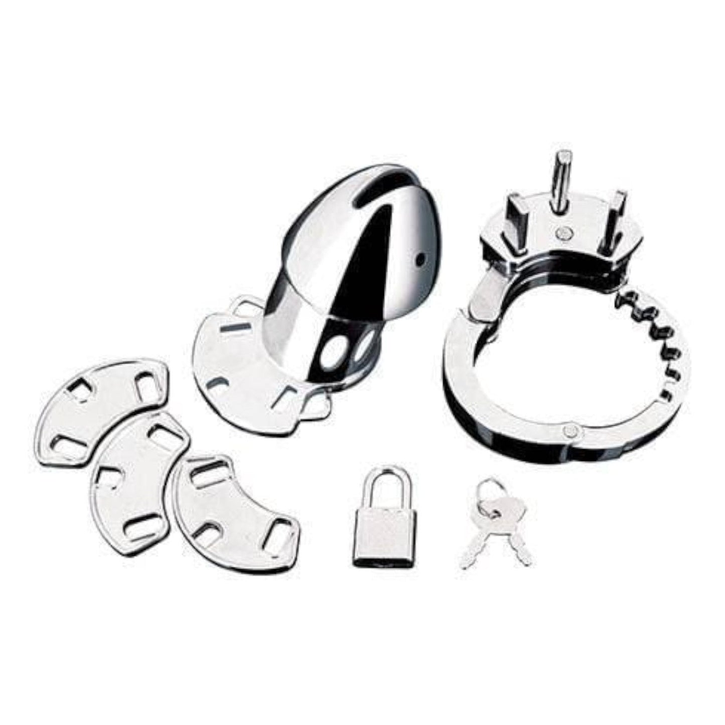 Blueline C&B Obedience Cock Cage Silver