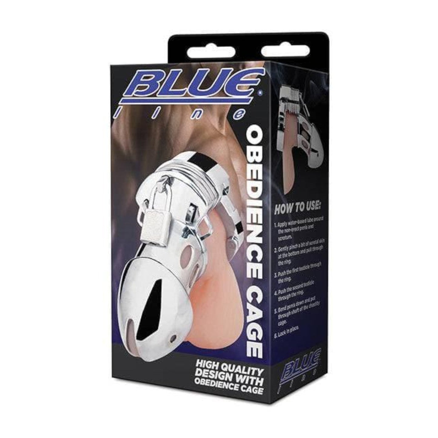 Blueline C&B Obedience Cock Cage Silver