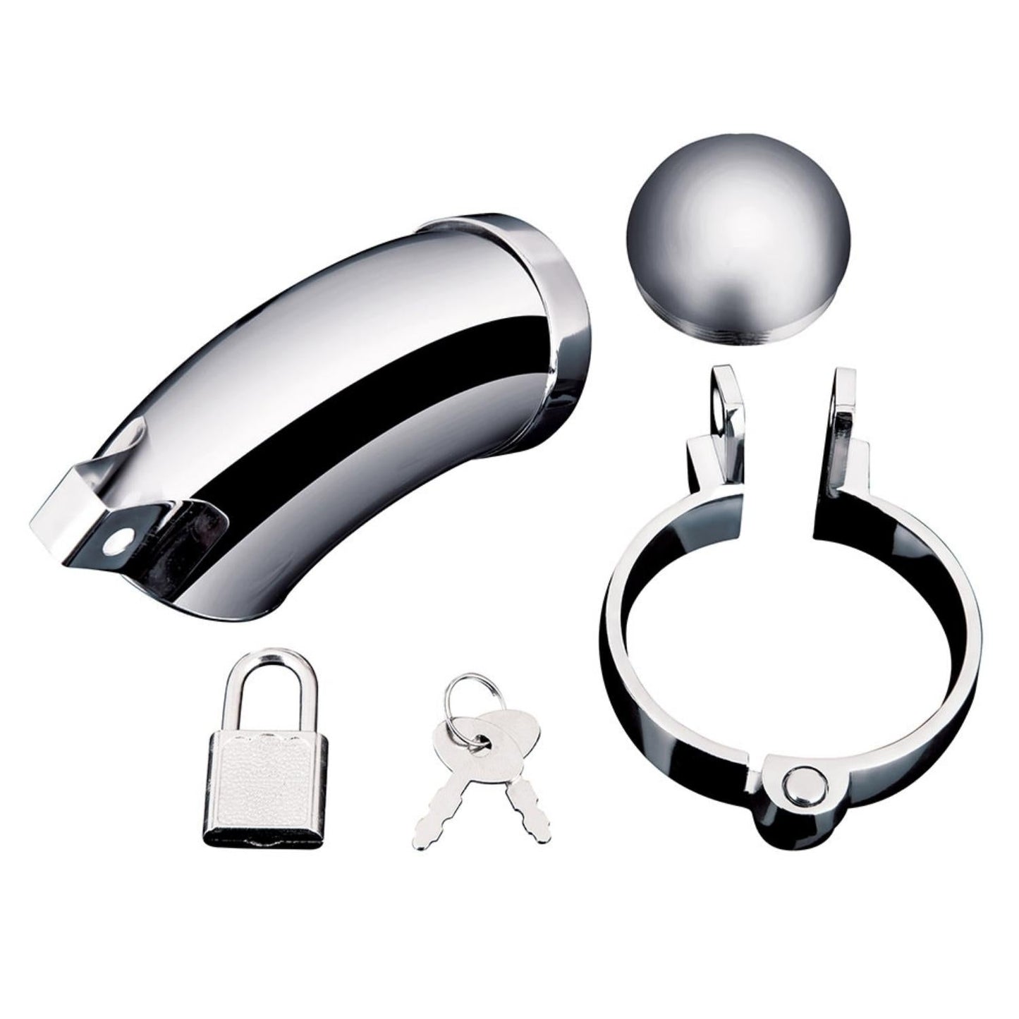 Blueline C&B Total Submission Chastity Cock Cage Metal