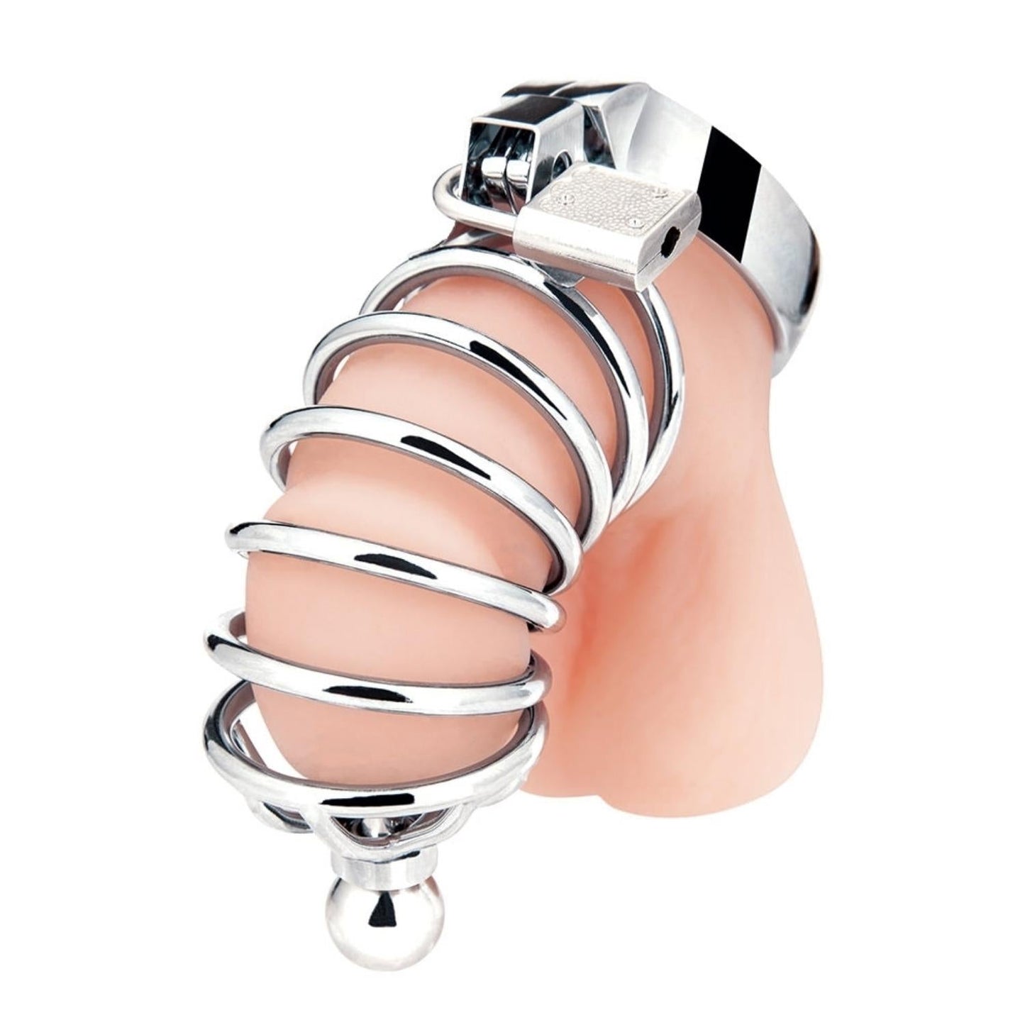 Blueline Urethral Play Chastity Cock Cage