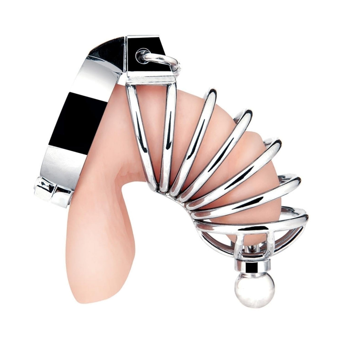 Blueline Urethral Play Chastity Cock Cage