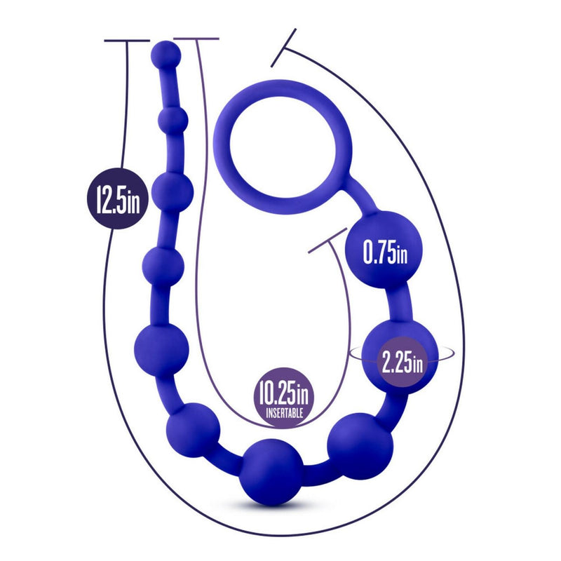 Blush Luxe Silicone 10 Beads