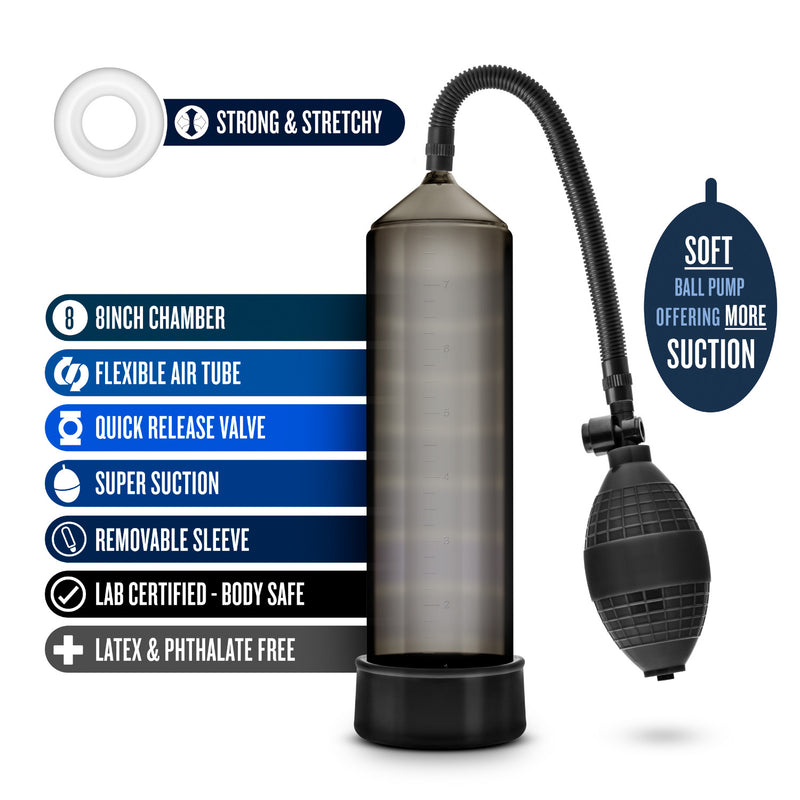 Blush Performance VX101 Male Enhancement Penis Pump Black