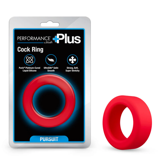 Blush Performance Plus Pursuit Platinum-Cured Liquid Silicone Cock Rin