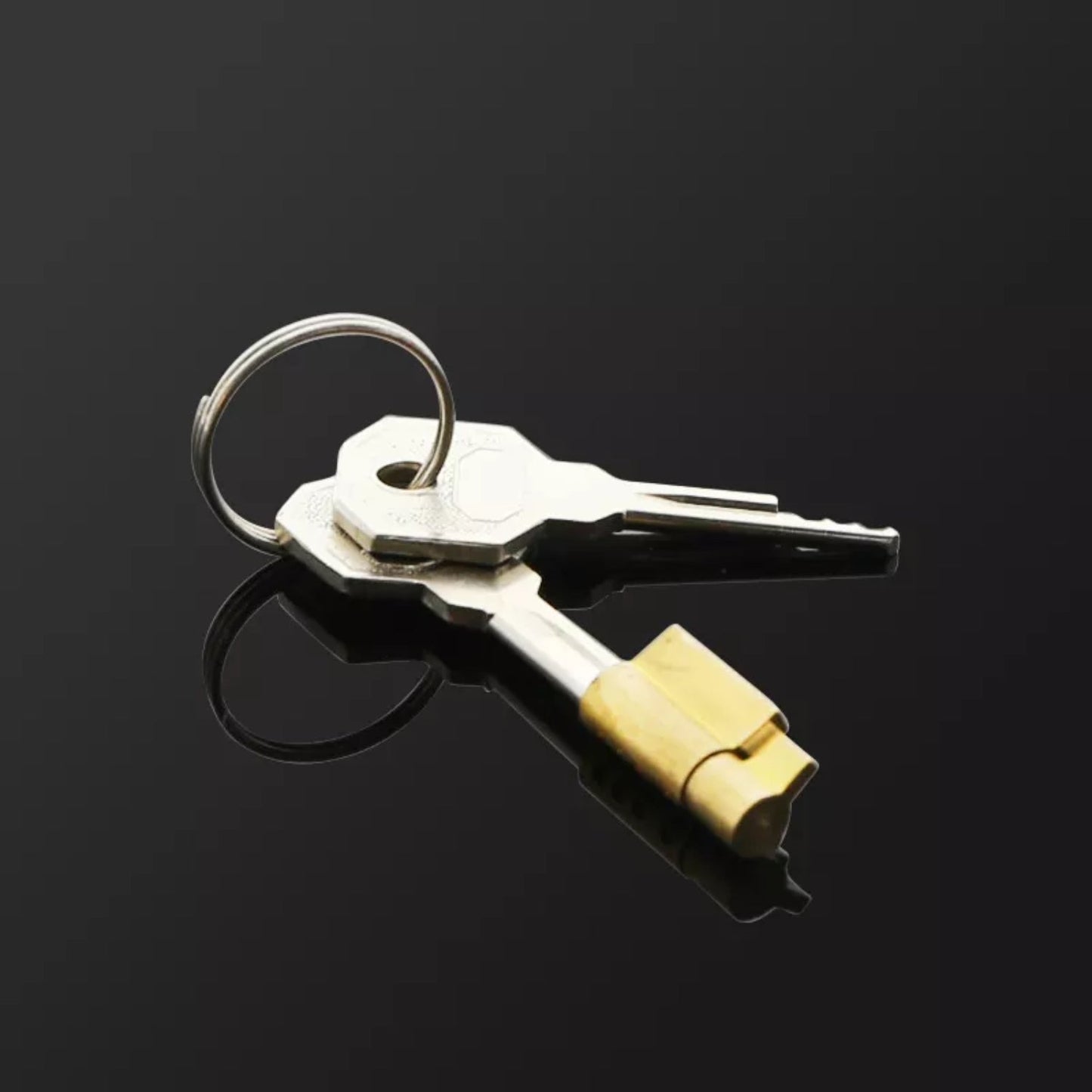 Brass Lock with Stainless Steel Key for Chastity Devices
