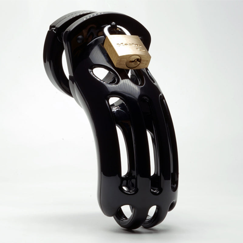 CB-X The Curve 3.75 Inch Male Chastity Cock Cage Kit (Authorized Dealer)