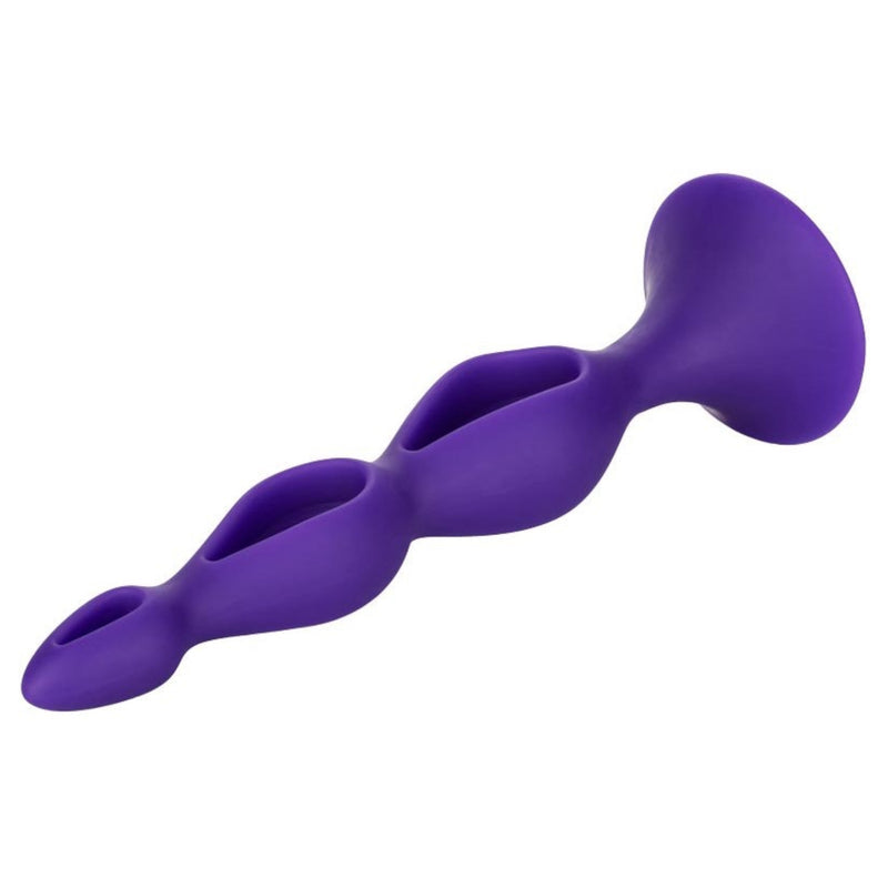Calexotics Booty Call Silicone Triple Probe Purple (Selling Fast)