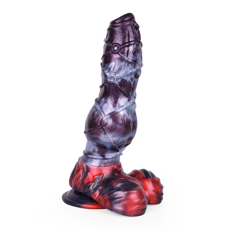 Chained Dragon Fantasy Silicone Dildo with Suction Cup 9.4 Inch [Limited Time Offer]