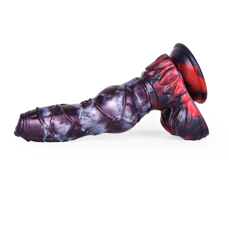 Chained Dragon Fantasy Silicone Dildo with Suction Cup 9.4 Inch [Limited Time Offer]