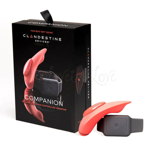 Clandestine Devices Companion Wearable Remote Controlled Panty Vibrator [Limited Time Offer]