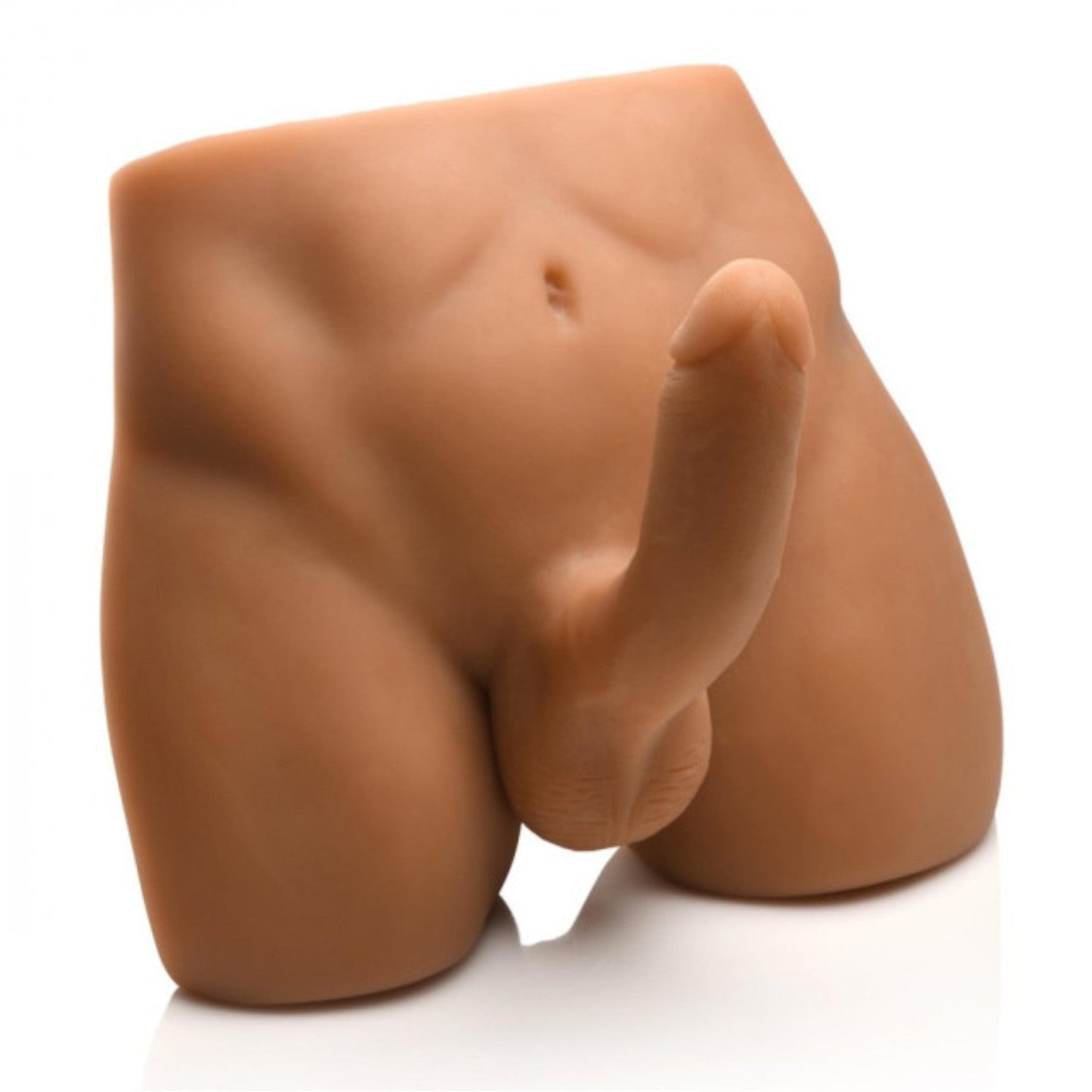 Curve Toys Jock Ass Masturbator with Posable 7 Inch Dildo
