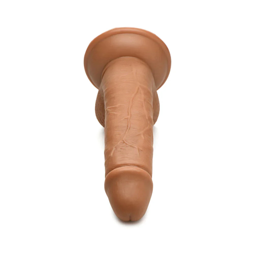 Curve Toys Jock Soccer Sam 7" Dildo with Balls Dark
