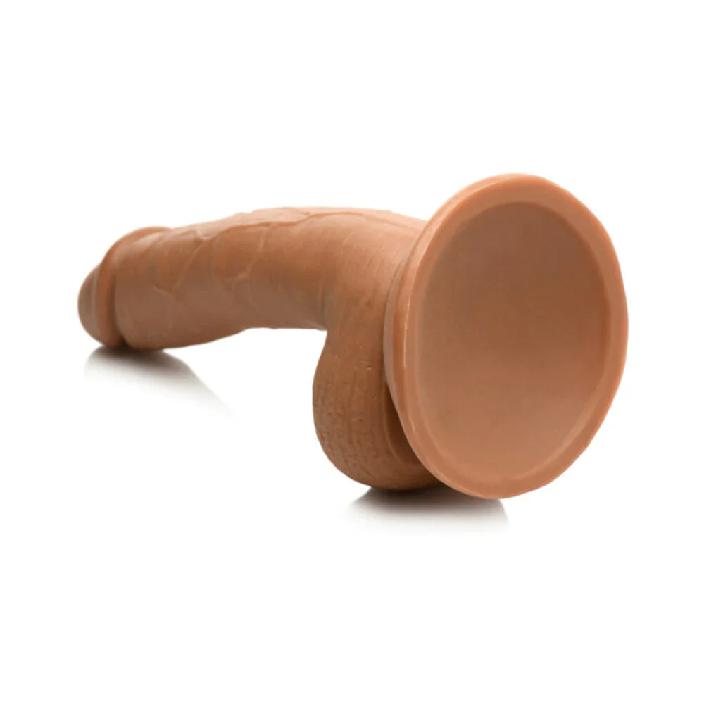 Curve Toys Jock Soccer Sam 7" Dildo with Balls Dark