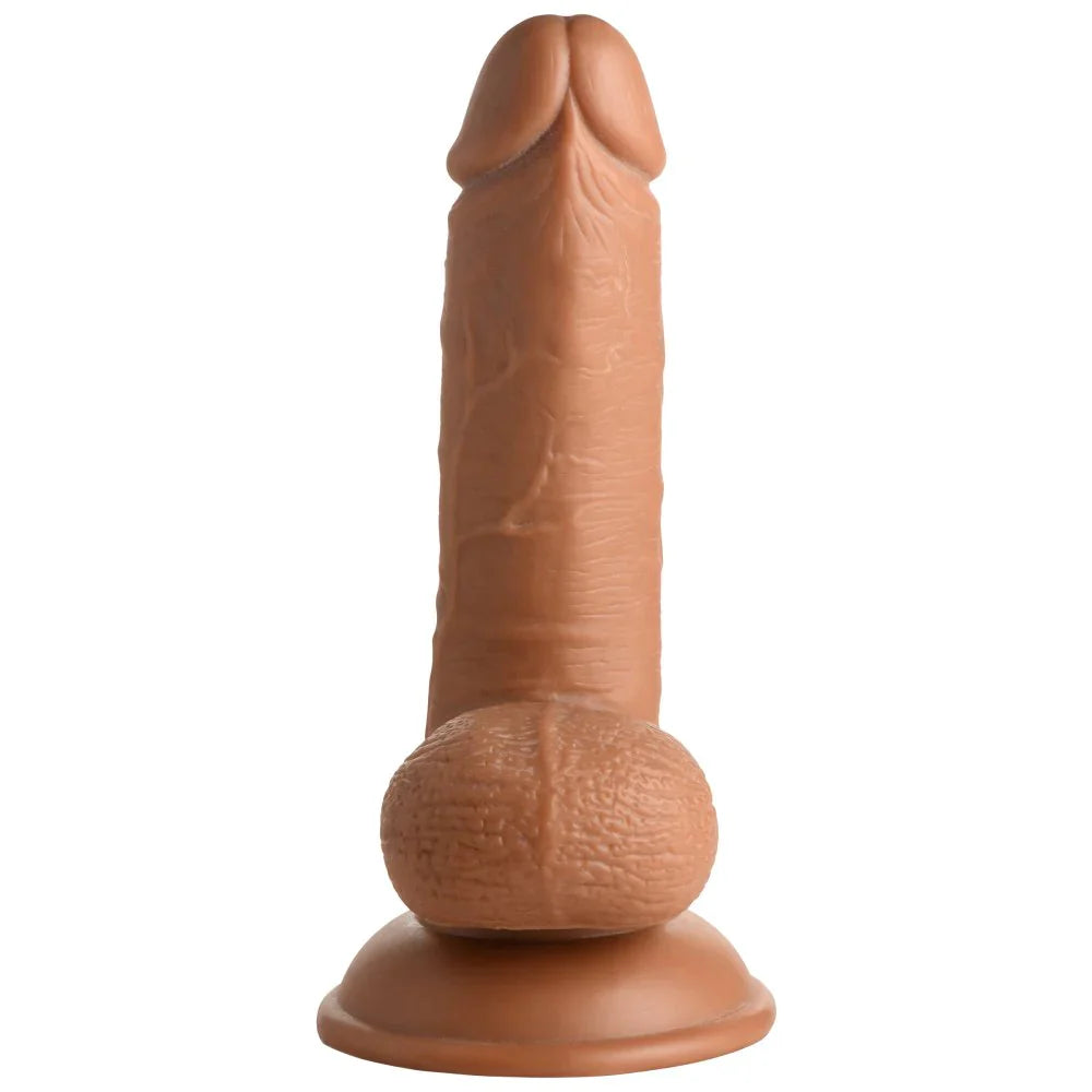 Curve Toys Jock Soccer Sam 7" Dildo with Balls Dark