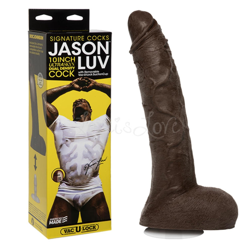 Doc Johnson Signature Cocks Jason Luv 10 inch ULTRASKYN Cock (Limited Period Sale)