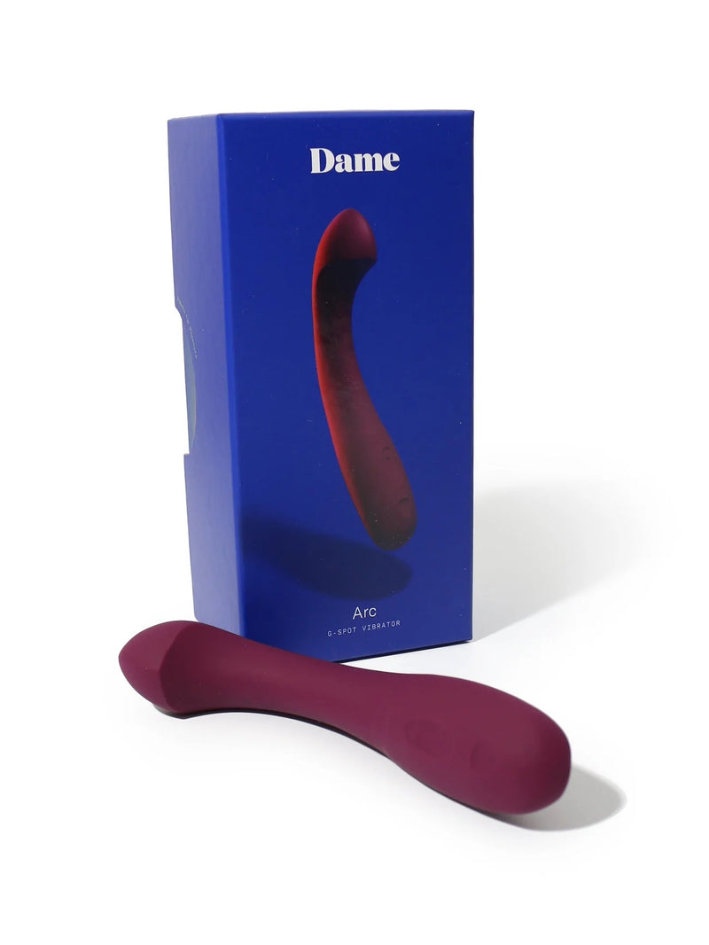 Dame Arc G-Spot Vibrator Ice or Plum or Berry (Limited Period Sale)