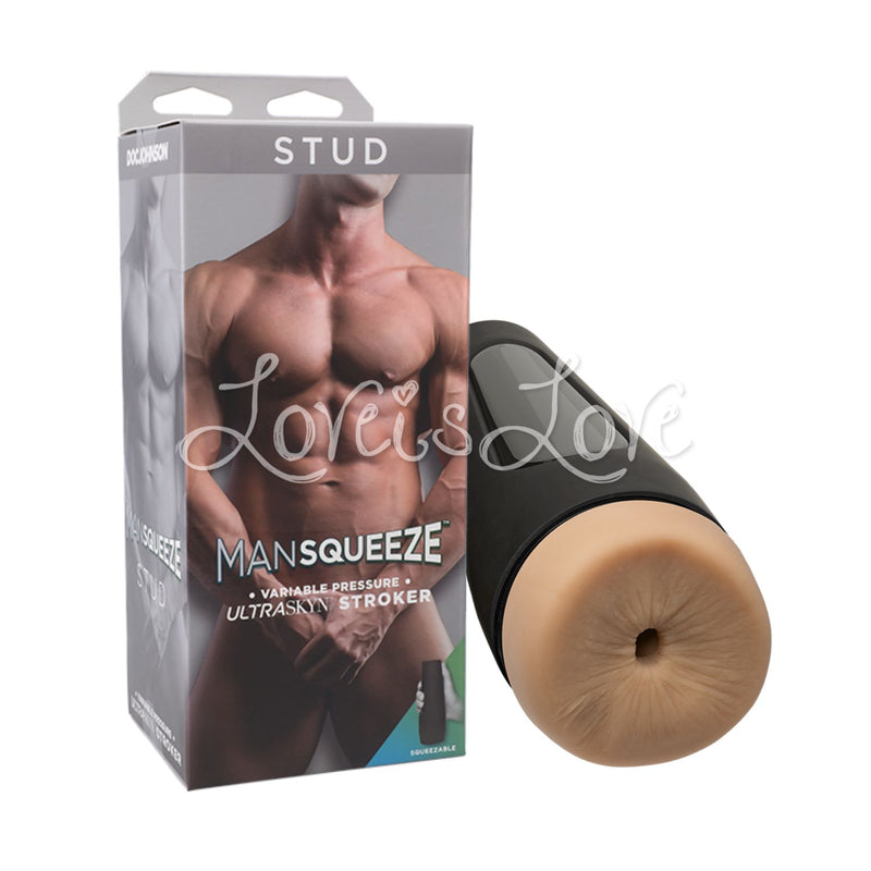 Doc Johnson Man Squeeze Stud ULTRASKYN Ass Stroker (Limited Period Sale)